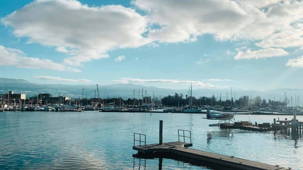 Scenic view of Kelowna marina, representing Misfit Media Web Design’s Kelowna digital marketing and website design services.